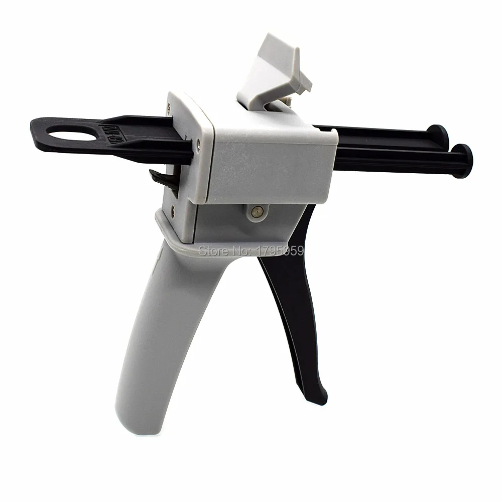 50ml AB Epoxy Glue Gun Dispenser Manual Caulking Gun 12 Glues