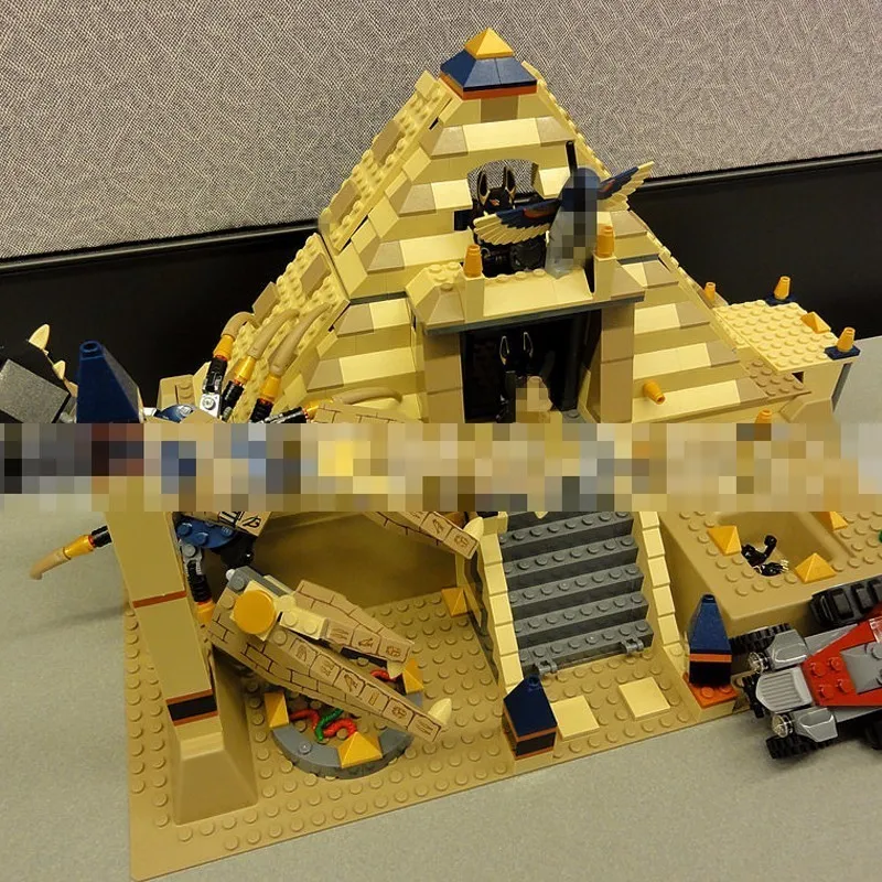 Новый Лепин блок 31001 будет фильм серии Египет Fa Лао серии Скорпион Ван Пирамида Мумия пластиковые строительные блоки игрушки 822 шт