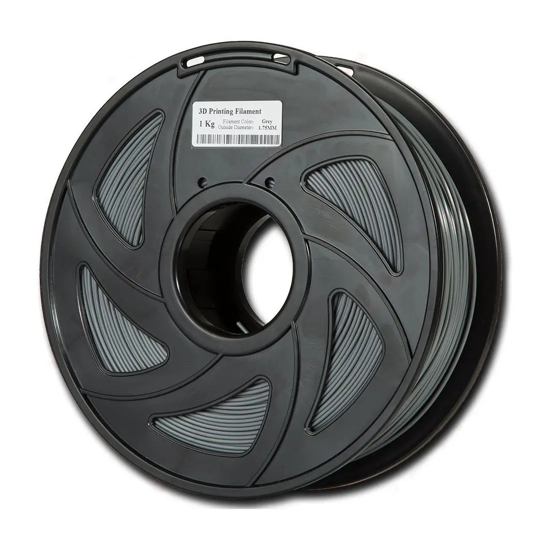 

Aussie 3D Printer 1KG Printing Filament 1.75m PLA Silver, 1 Roll
