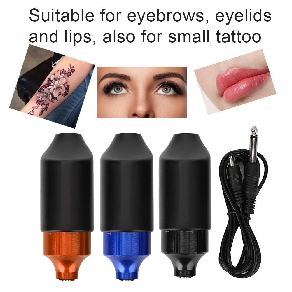 

Electric Tattoo Pen Rotary Tattoo Gun Machine for Eyebrow Eyelid Lips rotary tattoo gun microblading permanent makeup machine 6
