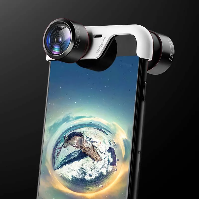 360 градусов панорамный объектив камеры для телефона 7/8/7 Plus/8 Plus/6/6 S/6 Plus/6 S Plus Full View Shot Dual Lense Phone Panorama Shot