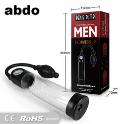 Мужской пенис насос вакуумный пенис Для мужчин t для Для мужчин руки Управление Enhancer для увеличения пениса интим-игрушки для взрослых для