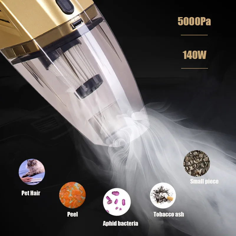 Цена GRIKEY беспроводной пылесос для дома со светодиодной подсветкой 5000 Pa мощность сухой влажный Портативный Ручной беспроводной автомобильный пы...