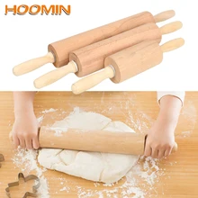 HOOMIN 47 см/см 41 см/31 см клецки для пиццы тесто ролик деревянный Роллинг булавки с шарикоподшипником ручка печенье выпечки инструмент