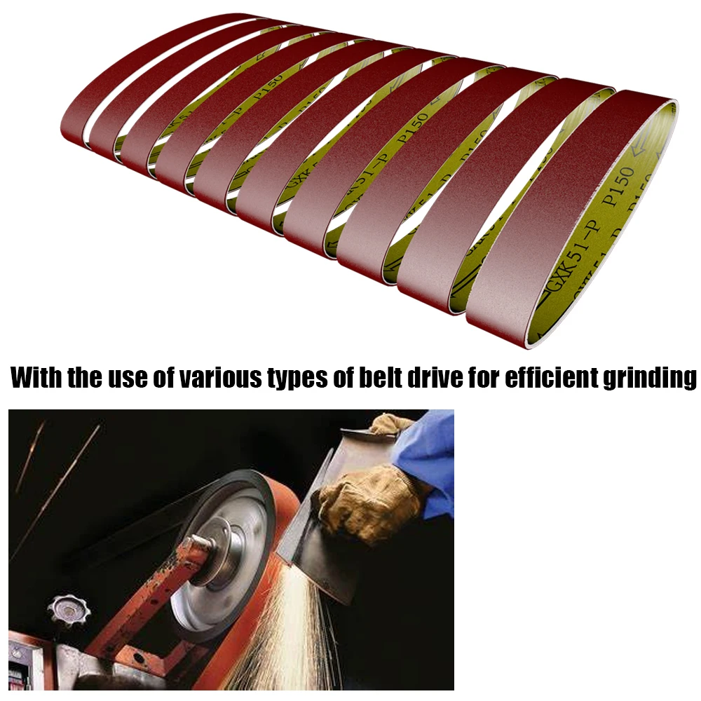 

10pcs Grit Grinding and Polishing Replacement for Angle Grinder Grits Sandpaper Abrasive Bands Grinder Accessories