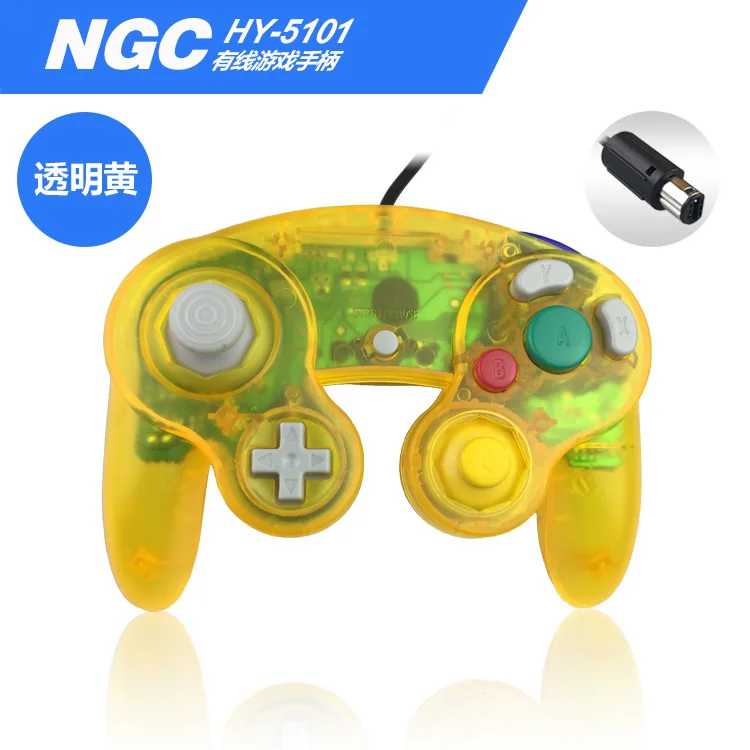 Проводной контроллер для NX NGC wii wiiu Gamecube, консоль для ноутбука, компьютер для kingd NGC Gamepad, контроллер PC GC, ручной джойстик