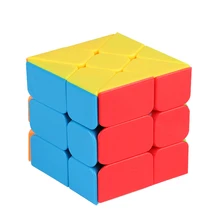 MF8844 Mofang Jiaoshi тип колеса 3x3x3 волшебный куб Развивающие игрушки для тренировки мозга-красочные