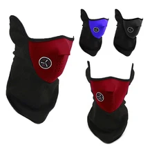 Одиночная наружная маска для верховой езды ветрозащитная теплая защита от холода маска для ушей для пешего туризма бега велоспорта запросы