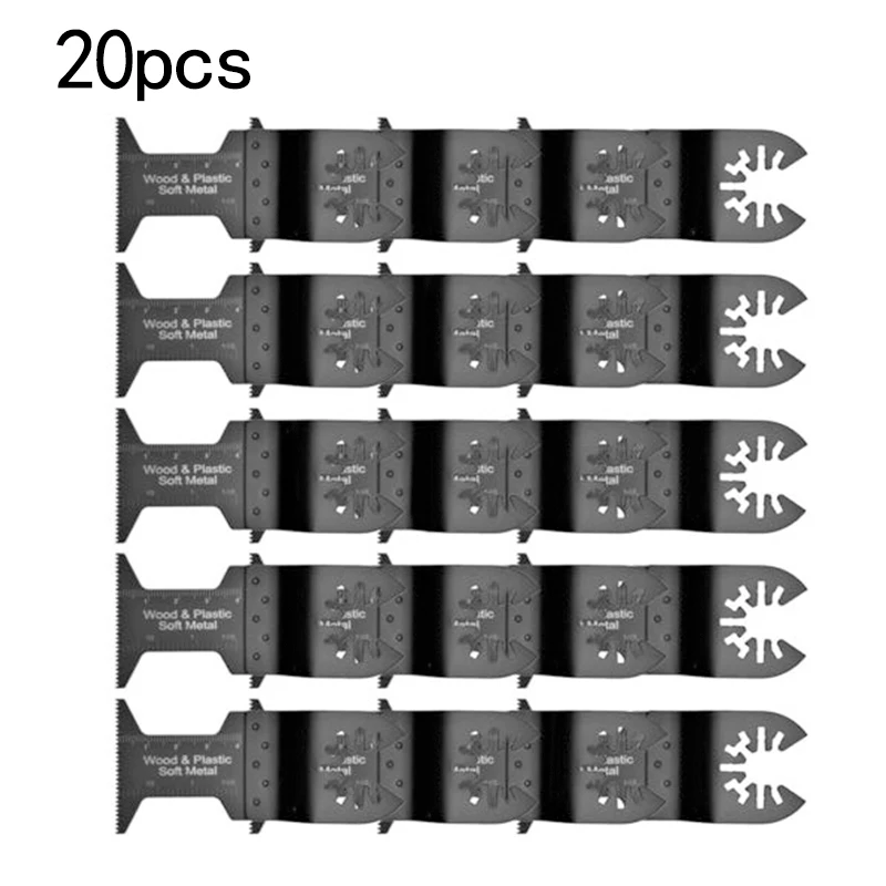 

20x Oscillating Multi Tool Wood Plastic Cutting Saw Blades For Fein Multimaster