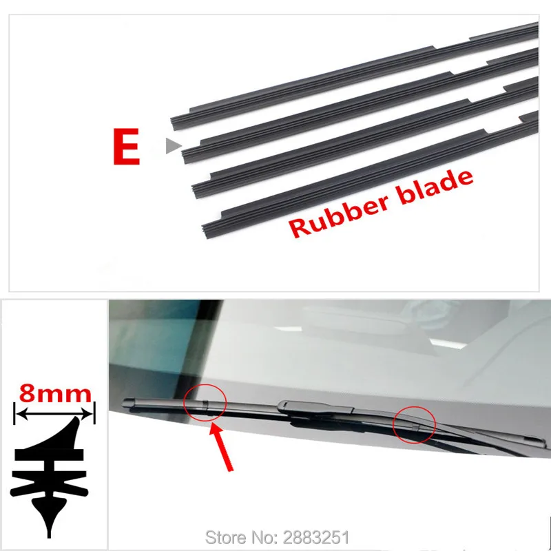 Car Wiper Blade Insert Rubber strip Refill for chery qq 3 a1 a5 a13 tiggo 2 3 5 7 t11 qq3 qq6 J11 Windscreen Wipers accessories Car Wiper Blade Insert Rubber strip Refill for chery qq 3 a1 a5 a13 tiggo 2 3 5 7 t11 qq3 qq6 J11 Windscreen Wipers accessories