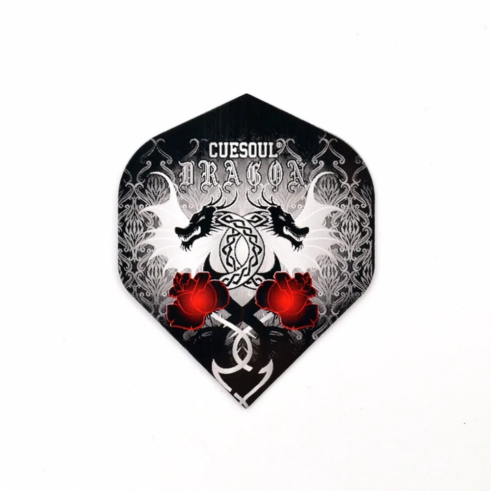 

CUESOUL 12pcs 2D Cool Standard Dart Flights Nice Darts Flight Outdoor Wing Tail With Nice Pattern CSDF-M3110