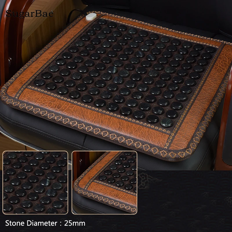 RELAX Korea Health Seat Mattress Tourmaline Germanium Heating Pad Mat Far Infrared Physiotherapy Ion Stone Thermal Mattress Hot RELAX Korea Health Seat Mattress Tourmaline Germanium Heating Pad Mat Far Infrared Physiotherapy Ion Stone Thermal Mattress Hot