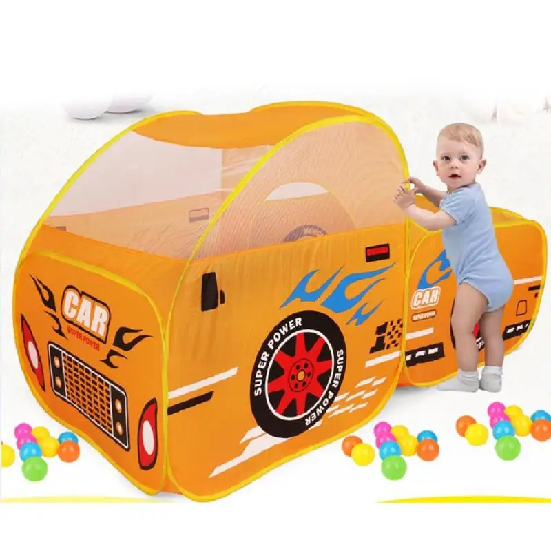 

Baby Play Tent Car Model Play Outdoor Games House Ball Pool Children Tent Cute Large Play Tent Kids Outdoor Toys For Children