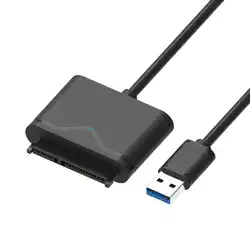 Ult лучший супер Скорость Usb 3,0 на Sata 3,0 15 Pin адаптер для 2,5/3,5 дюйма Жесткий диск SSD Кабельный адаптер-переходник