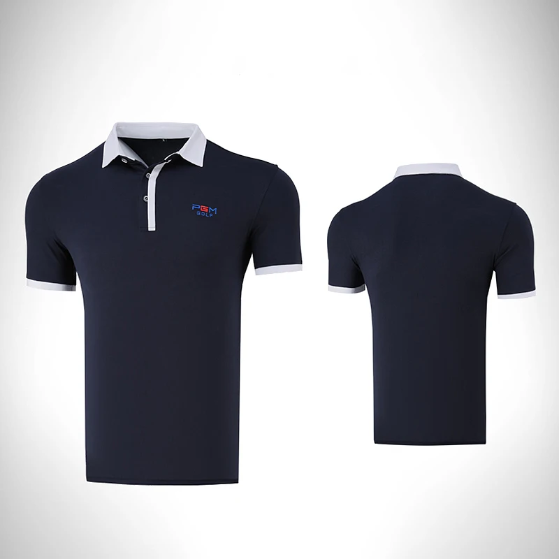 FSTE Pgm جولف الصيف ازياء العرق تنفس الرياضية قصير كم رجال تي شيرتات قصيرة الاكمام