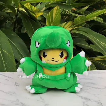 

Anime PokeManiac Pkmniac Pikachu Plush Toy Cartoon Cosplay Stuffed Animal Doll 19cm