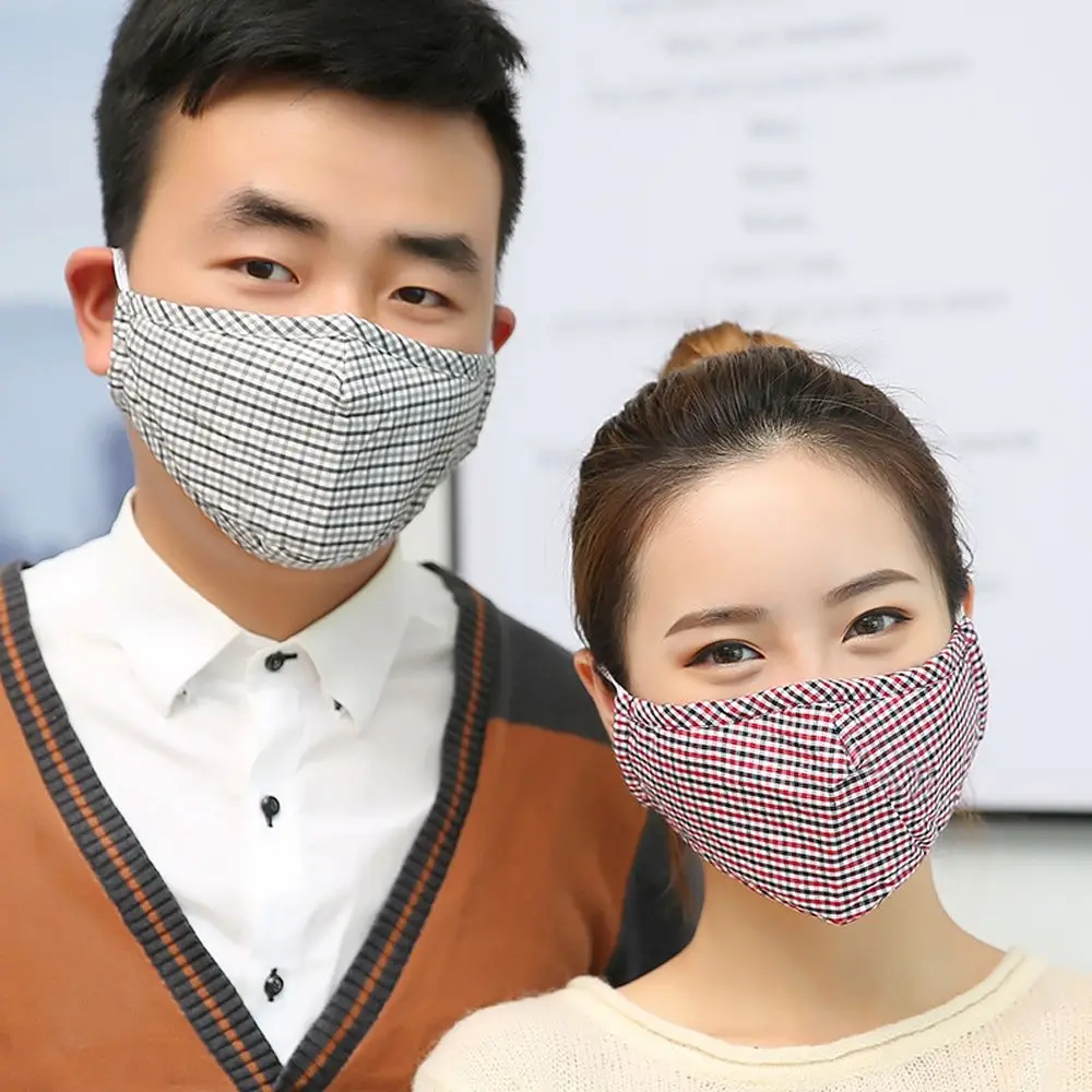 Моющиеся хлопковые респираторные маски PM 2,5 активированный уголь маска для рта Пылезащитная спортивная Лыжная маска для лица Пылезащитный фильтр для рта муфельная