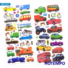 3D Foam Cartoon Car Lovely Cute Car Color Kids Stickers DIY Pegatinas Infantiles Pack for Children Scrapbooks Stickers 3D Foam Cartoon Car Lovely Cute Car Color Kids Stickers DIY Pegatinas Infantiles Pack for Children Scrapbooks Stickers