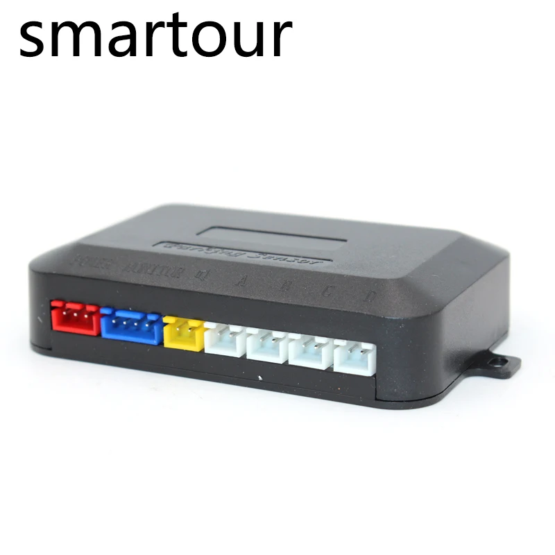 Smartour Viecar Car LED Parking Sensor Kit 4 Sensors 22mm Backlight Display Reverse Backup Radar Monitor System 12V 