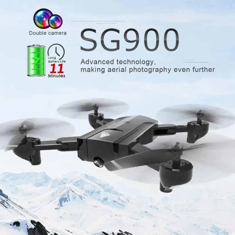 SG900 складной Квадрокоптер 2 4 ГГц 720PHD Дрон wifi Дроны с камерой вид от первого лица