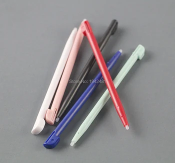 

30pcs/lot Multi color plastic color stylus touch pen For 2DS slot in plastic stylus touch pen set