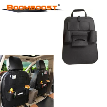 

Car Seat Back Capacity Storage Bright Senior Trunk Bottle Cup Holder Non-woven Large Car Multifunction Hanging Organizer 55*40cm