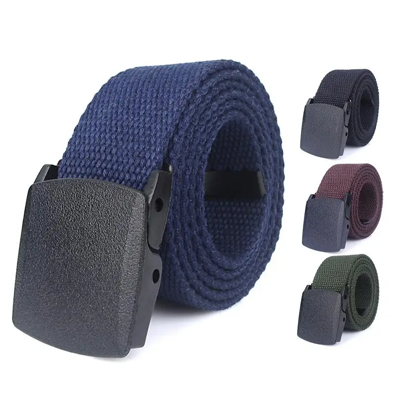 

Waist Tactical Adjustable Outdoor Belt Military Nylon Belt Men Belt Automatic Buckle Adjustable Waist Canvas Belts For Outdoor