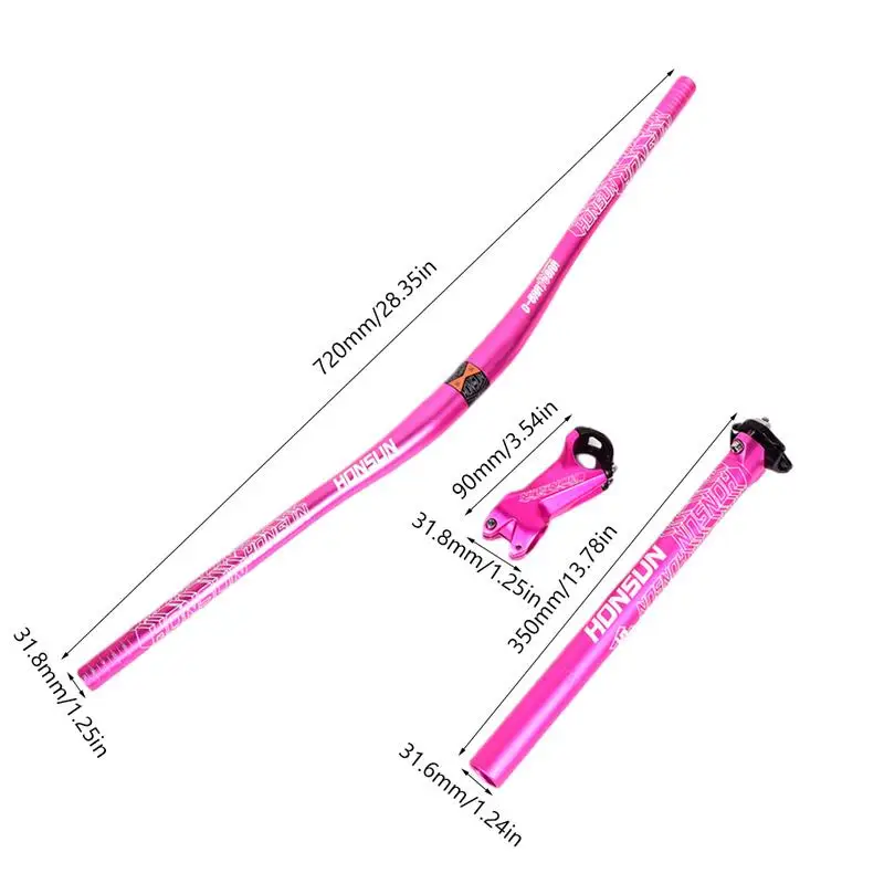 

Ultralight Seatpost Aluminum Alloy Moutain MTB / Road 3PCS/Set 20/780mm Handlebar Cross/Riser Handlebar For Mountain Bike