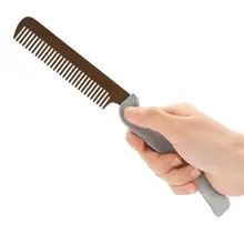 Портативный для бороды, из нержавеющей стали гребень Портативный складной усы инструмент открывалка для бутылок