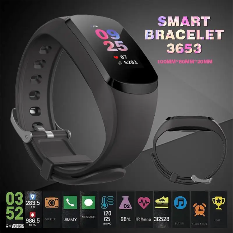 

Newest Bluetooth 4.2 Smart Watch Bracelet Pedometer Sport Blood Pressure Monitor smart bracelet blood pressure Smart Watch