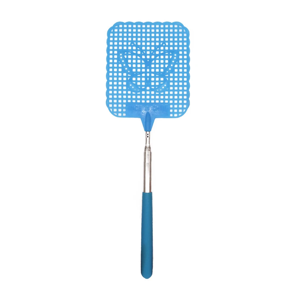 

Telescopic Fly Swatter Extending Insect Pest Catcher Tool Bug Zapper for Outdoor and Indoor (Red)