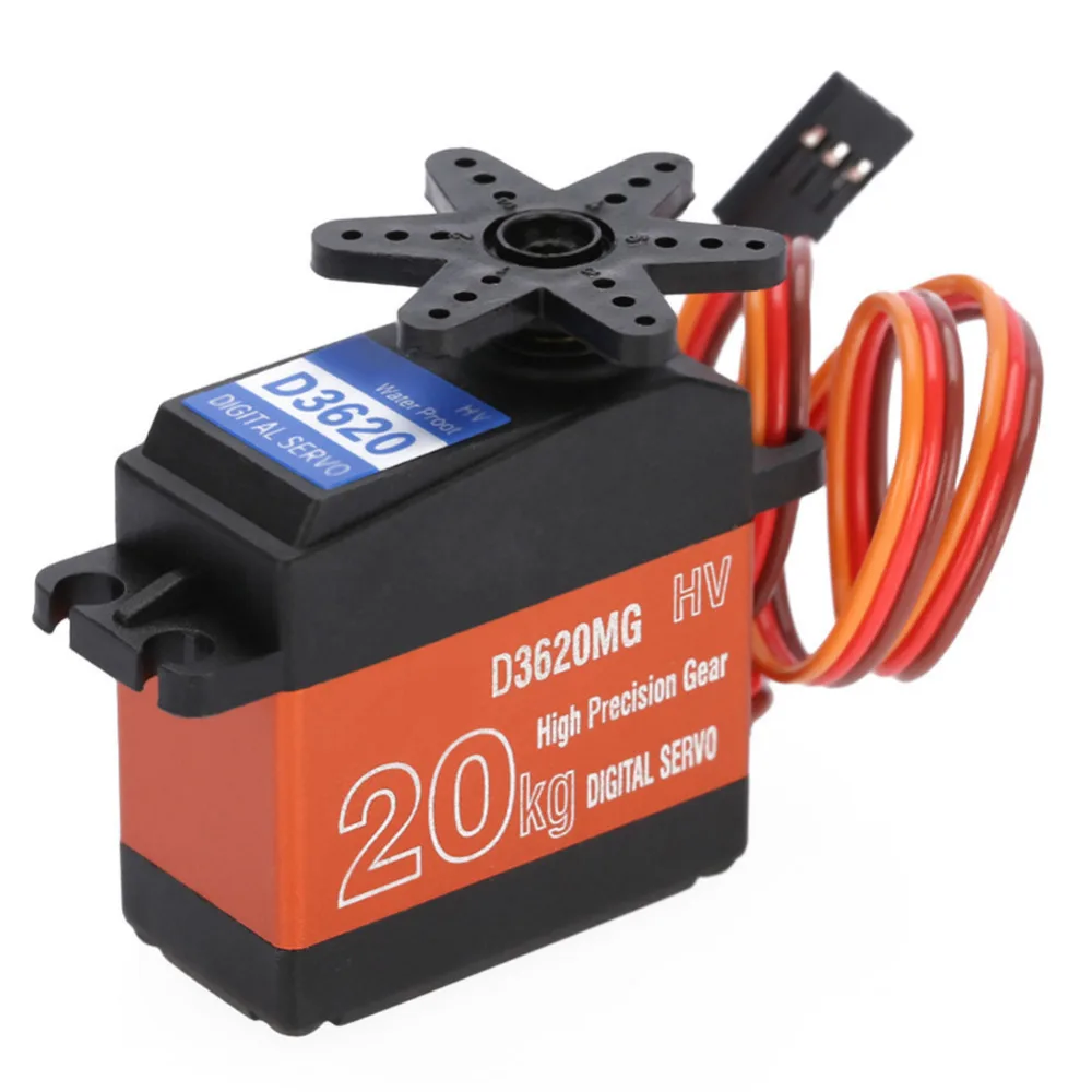 HDKJ D3620/3625 RC сервопривод 20/25 кг металлическая Шестерня цифровой водонепроницаемый