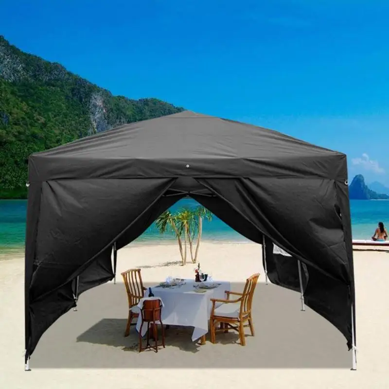

3x6m Waterproof Outdoor Camping Tent Six Sides Four Windows Foldable Tent Parking Shed Large Pavilion Canopy Party Supplies