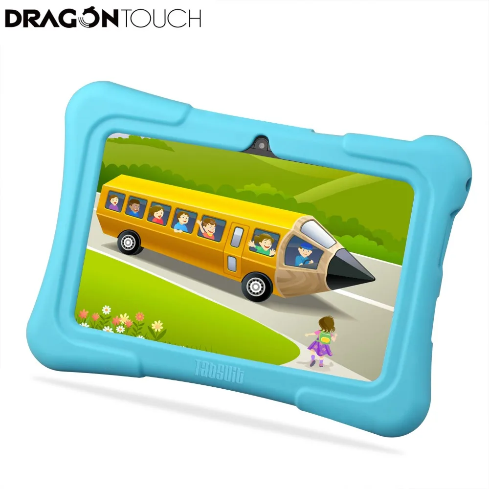 Dragon Touch Y88X Plus 7 дюймов 8 ГБ Android детский планшет четырехъядерный процессор леденец