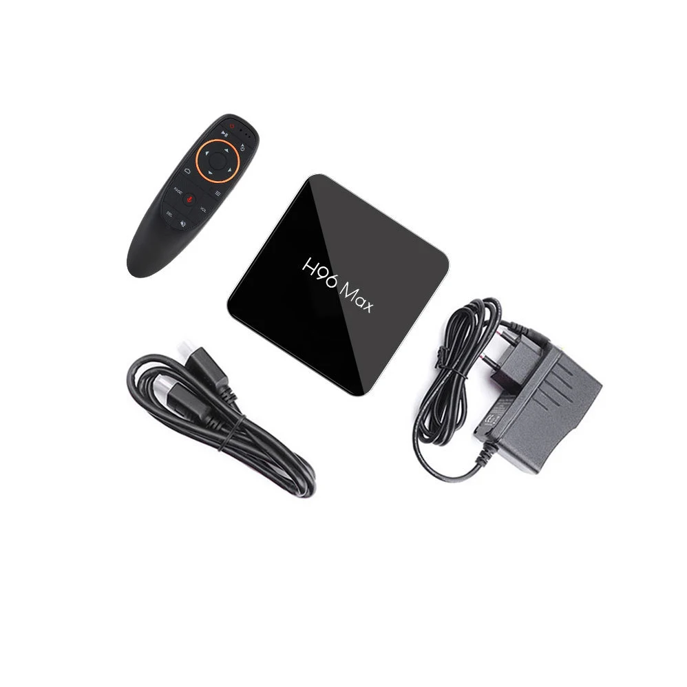 OPQ-Android 8,1 Amlogic S905X2 Smart Tv Box Lpddr4 4G 2,4 Ghz& 5Ghz Wifi Bluetooth 4K 3D телеприставка с для Google Voice Con