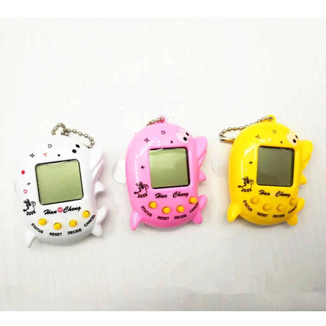 Dolphin Tamagotchi Electronic Pets Toys 90S Nostalgic 49 Pets in One Virtual Cyber Pet Toy Dolphin Style Optional