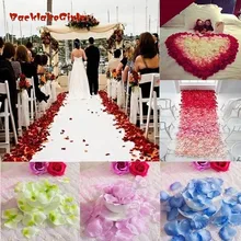 1000 шт Свадебные разбросы конфетти стол Вечерние шелковые поддельные лепестки роз модный дизайн