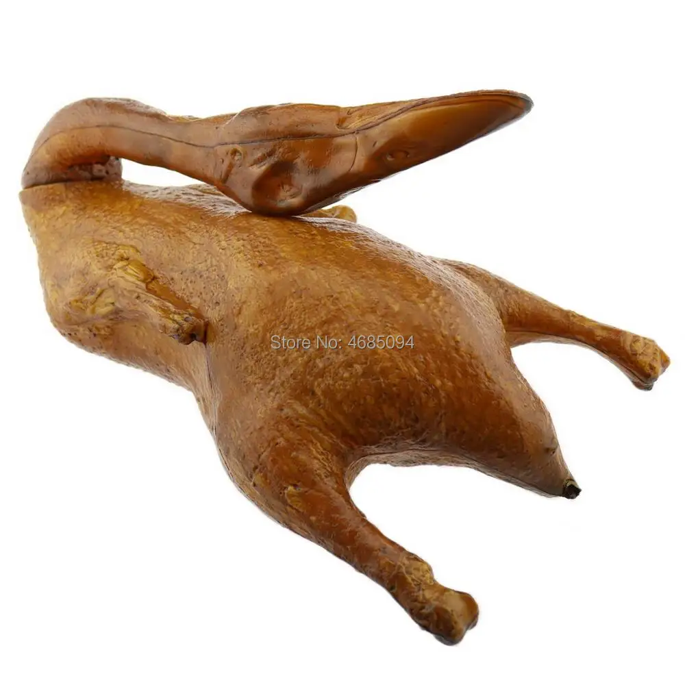 

Gresorth 1pc Artificial Lifelike Simulation Roast Duck Fake Food Home Party Kitchen Toy Decoration Props