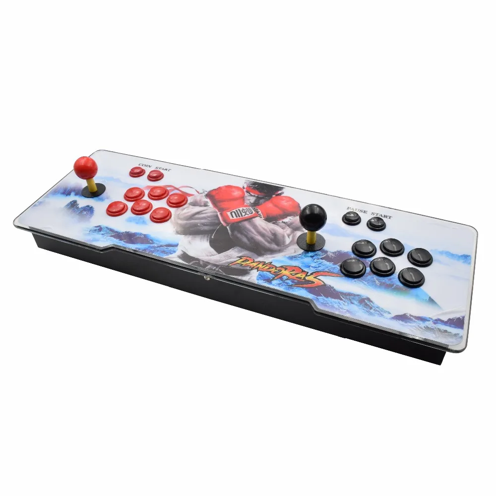 

Pandora Box 3D 2350 in 1 Arcade Game Acrylic console 2 Players stick controller console HDMI VGA USB output PS3 TV PC 6S