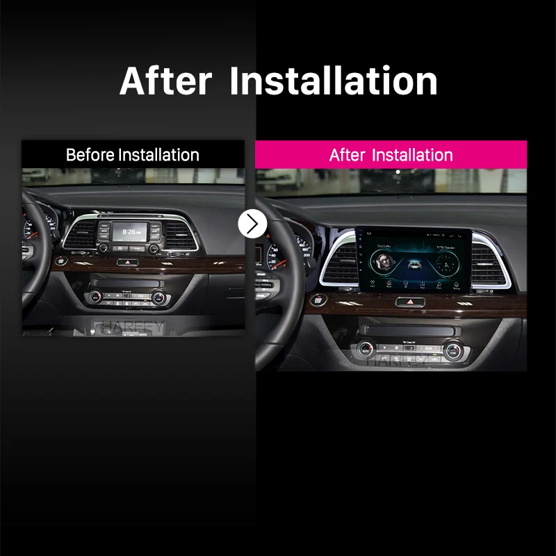 Excellent Harfey 9" Car DVD Player Radio GPS Navigation System For 2018 KIA K4 Cachet TV tuner Remote Control Bluetooth Touch Screen SWC 5