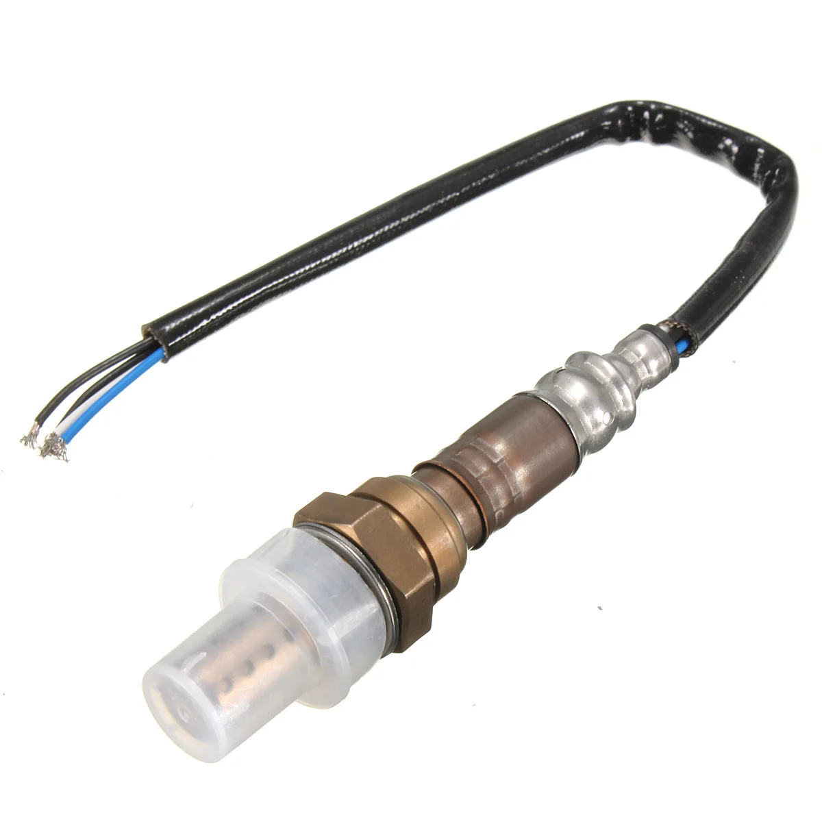 

Universal Car 4 Wire O2 Oxygen Zirconia Lambda Sensor Probe + Protection Cover