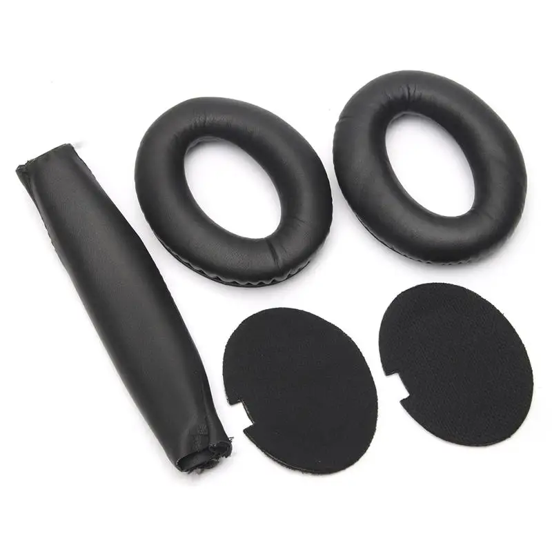 

Soft Ear Pads Headband Cushion Earpads for QC15 QC2 Headphone Replacement Sponge Earpads