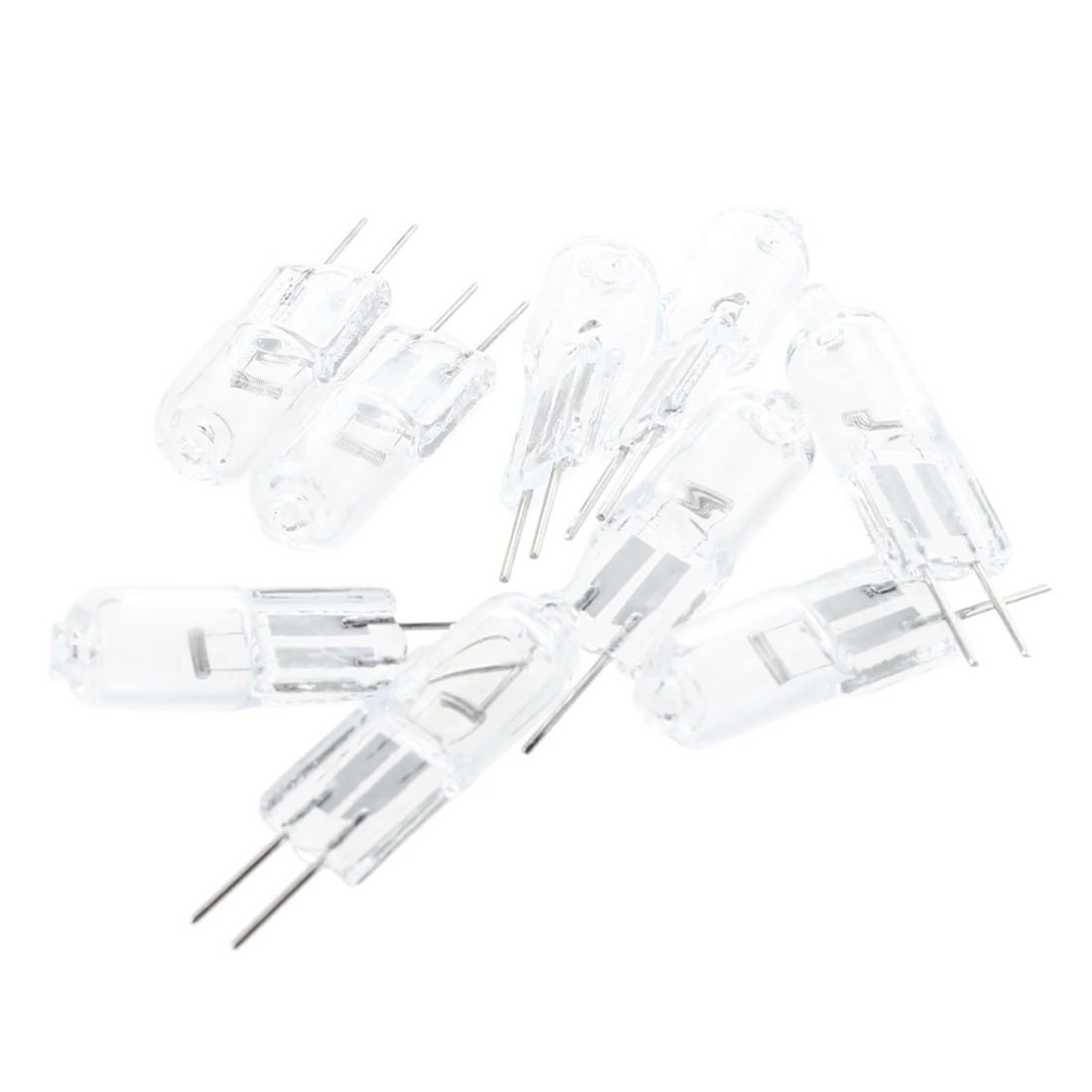 10pcs/lot Hot Sale Super Bright G4 Halogen bulbs bulb lamp Warm White 20W 12V 3000K Top Quality glass panels Bulb | Лампы и освещение