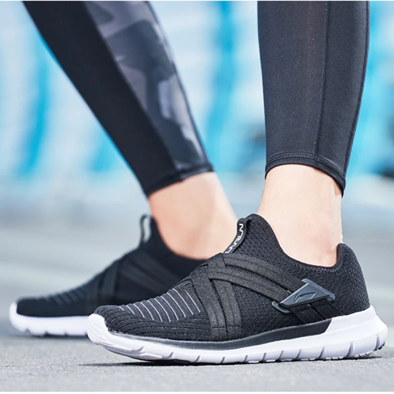 Li-Ning/мужские кроссовки для бега, гибкий светильник, удобная спортивная обувь с подкладом, дышащие кроссовки ARKN005 XYP660
