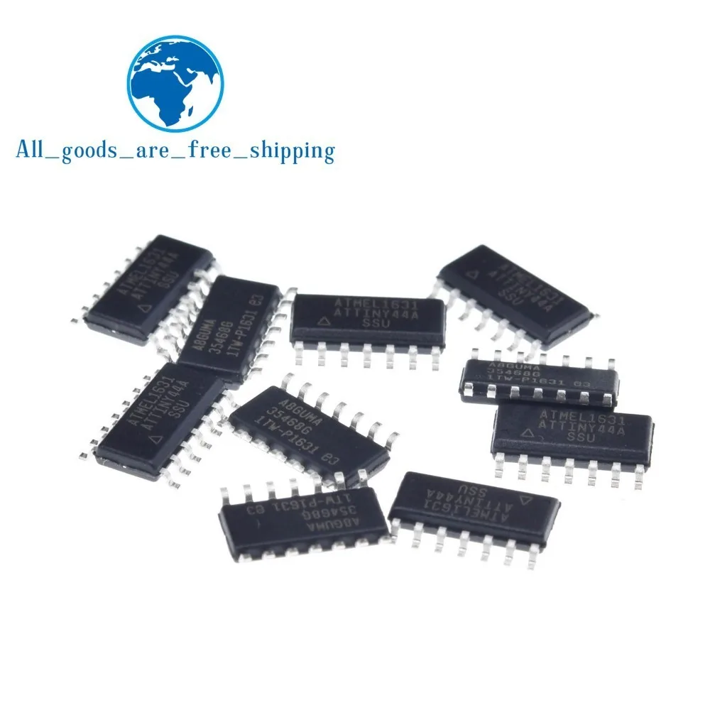 

TZT 10pcs/lot NEW ATTINY44A-SSU ATTINY44A ATTINY44 SOP-14 In Stock