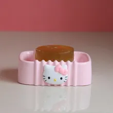 Мультфильм ладан крышка путешествия мыло контейнер блюдо держатель Box Туалет Товары для ванной кухня интимные аксессуары розовый пластик