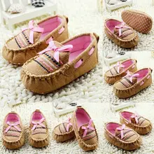Модная повседневная обувь для новорожденных и маленьких девочек милая детская обувь без шнуровки с бантом-бабочкой, комплект одежды для детей от 0 до 18 месяцев