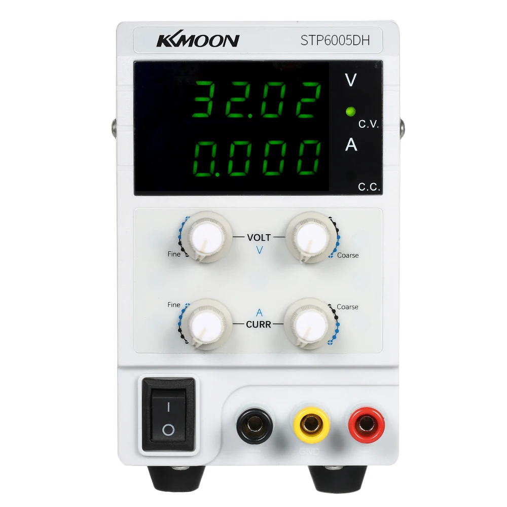

KKmoon Regulated DC Power Supply Switching Power 4 Digits Display LED High Accuracy Adjustable Power Supply AC 110V