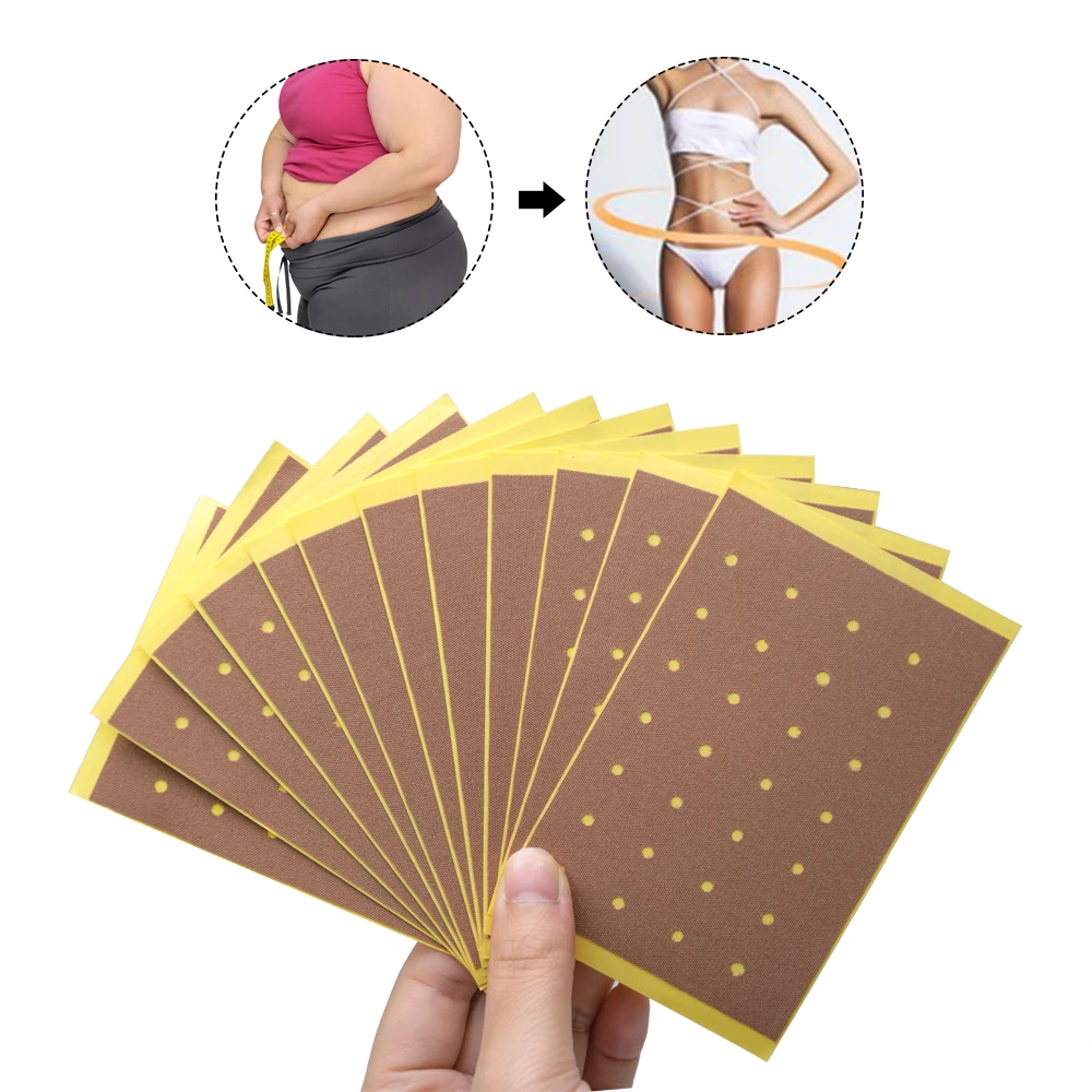 

12Pcs/Bag Fast Weight Loss Plaster Navel Stick Health Slimming Patch Slimming Diet Burning Fat Slim Patch Body Safe Beauty