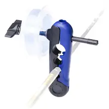 Переносная универсальная мини Рыболовная катушка, рыболовная леска, намотка, регулируемая для различных размеров, удочка, катушка с лентой, намотка